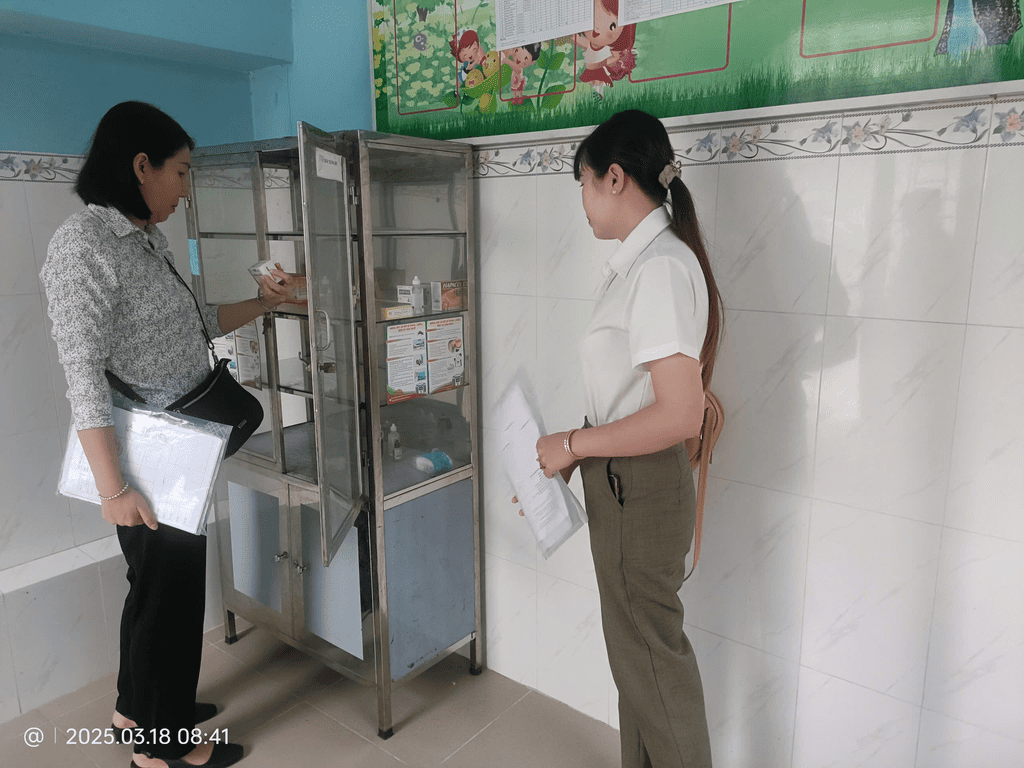 Kiểm Tra, Giám Sát Y Tế Trường Học Trên Địa Bàn Huyện Châu Thành