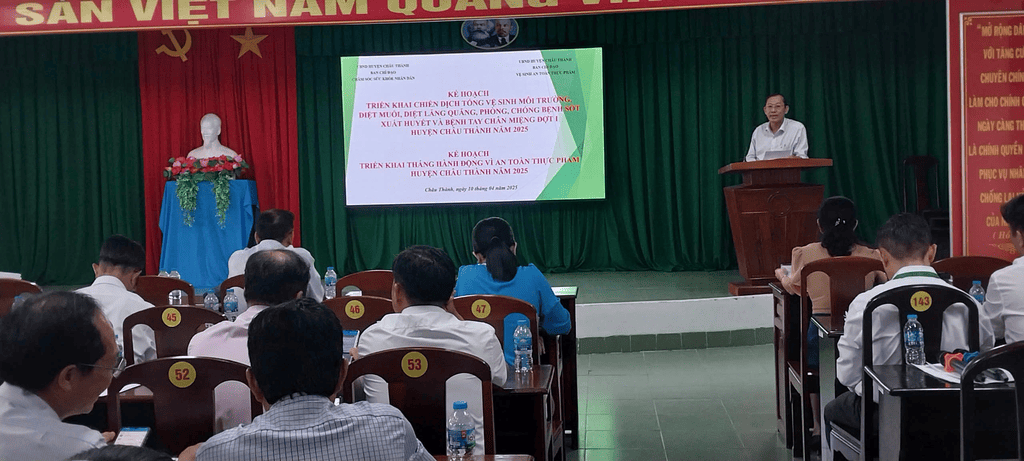 Triển Khai Chiến Dịch Tổng Vệ Sinh Môi Trường Diệt Muỗi, Lăng Quăng Phòng SXH-TCM, Tháng Hành Động Vì An Toàn Thực Phẩm