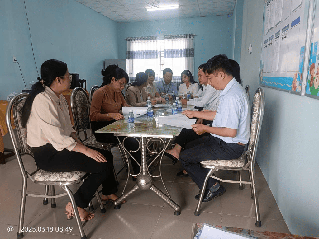 Kiểm Tra, Giám Sát Y Tế Trường Học Trên Địa Bàn Huyện Châu Thành